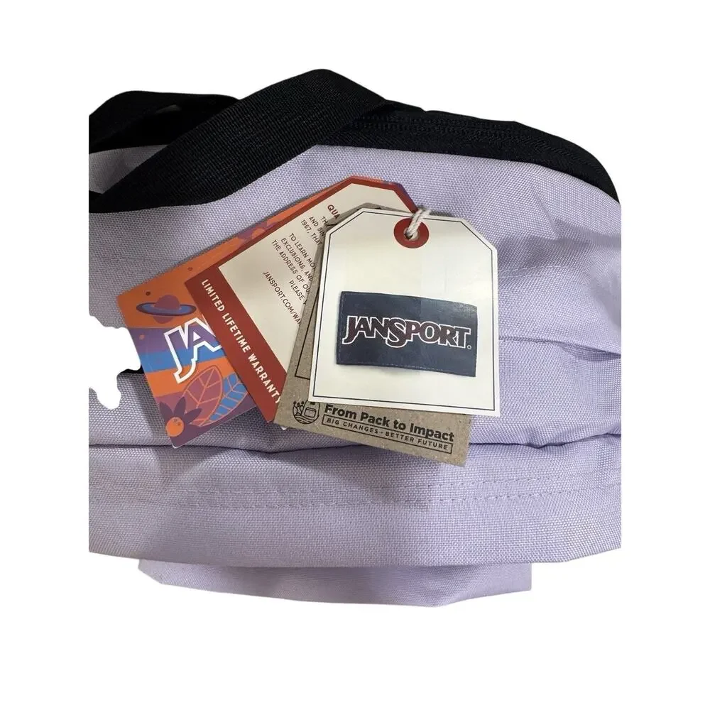Jansport Big Student School Backpack Ex Large Pastel Lilac JS0A47JK5 NEW